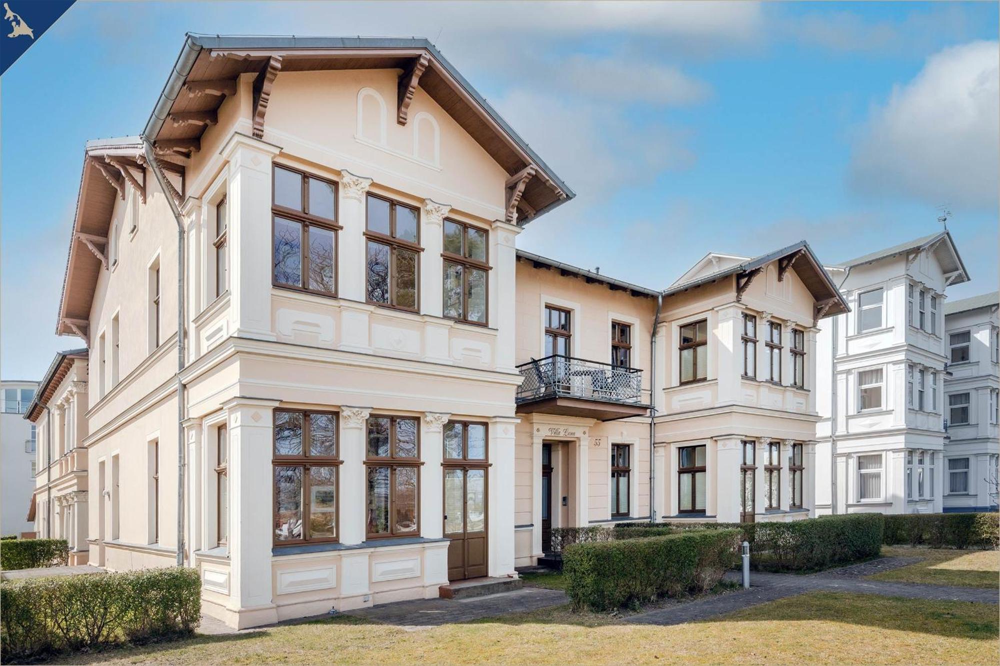 Villa Luna Ferienwohnung Achterdeck Херингсдорф Экстерьер фото